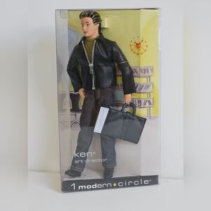 Barbie Ken Art Director By 1 Modern Circle in Triangular Box FM_B2524_NRFB 2003